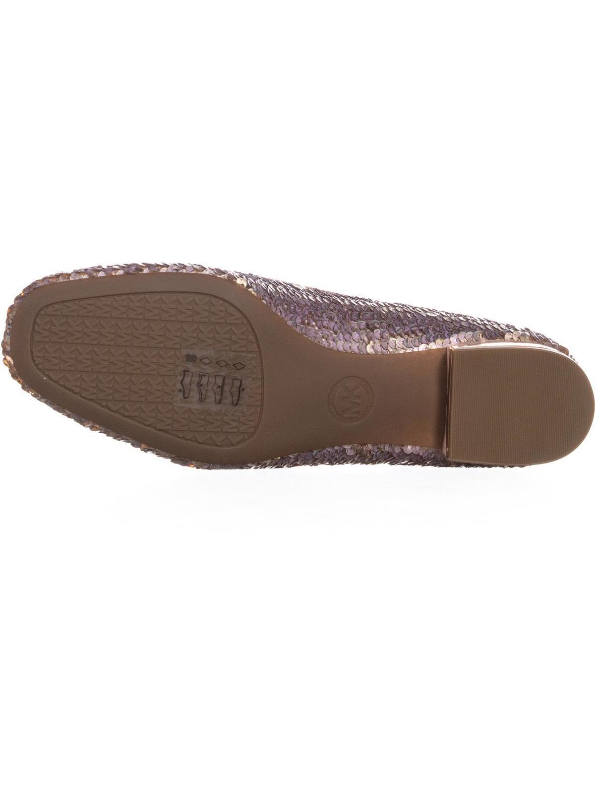 michael kors loafers pink