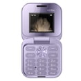 thumbnail image 1 of Mini teléfono plegable de ABS para personas mayores, de repuesto, 2G, doble SIM, radio FM, teclado grande, marcación rápida, multilingüe, GSM, móvil no inteligente, 150 g, 10 x 10 x 5 cm, 1 of 3
