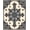 Beige, Pattern 4, variant on ODIKA 4'x6' Machine Washable Non-Slip Area Rug, Fuzzy Faux Wonderland Enchanting Magical Dreamy High Traffic Rug, Black, 591470