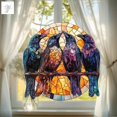 thumbnail image 2 of Beautiful Acrylic Window Hanging with Four Birds on a Branch, Vibrant Colors, Nature-Inspired Home Decor, Perfect for Brightening Windows, 2 of 3