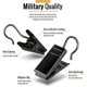 thumbnail image 3 of 100 Pack Small Curtain Clips Curtain Hooks for Outdoor String Lights, Stainless, 3 of 5