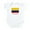 Cloud White, variant on CafePress - Colombia Flag Infant Bodysuit - Baby Light Bodysuit, Size Newborn - 24 Months