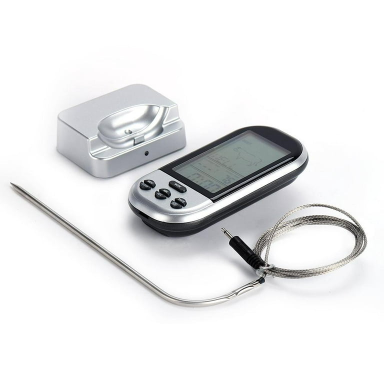 Juseepo Digital Meat Thermometer, Wireless BBQ Thermometer with 4 Prob –  AJMartPK