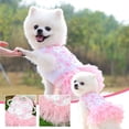 thumbnail image 4 of Vestidos para perros pequeños, linda falda floral de princesa, ropa para gatos con Ne Female U4K6, 4 of 6