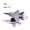 F35, variant on DIY Creative Military Building Blocks SU-57 Heavy Stealth Fighter F-22 F14 B-2 Bomber Airplane Model Toys Boys Christmas Gifts