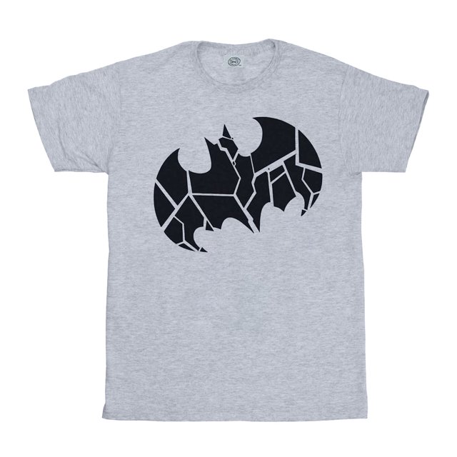 DC Comics T-Shirt Homme Batman Bouclier Couleur Unique