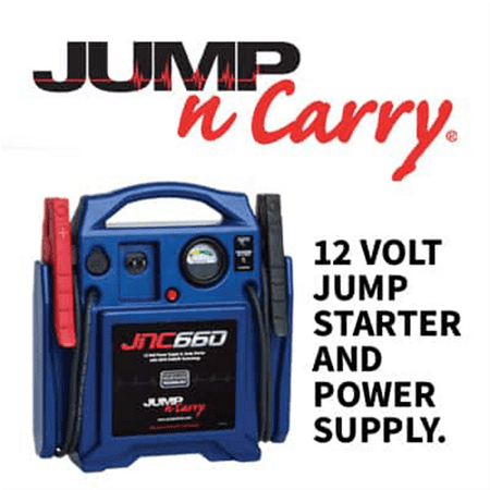 Clore Automotive JNC660 Jump-N-Carry 1700 Peak Amp 12 Volt Jump Starter