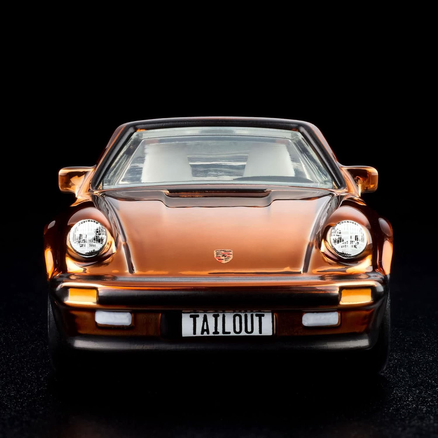 Hot Wheels RLC Exclusive 1988 Porsche 911 Targa Turbo 1:64 Die-Cast Car | Spectraflame Brown