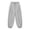 Gray, variant on HomeDM Women's Jogger Sweatpants with Pockets Baggy Lounge Sweat Pants Gray Casual Drawstring High Waisted Size L