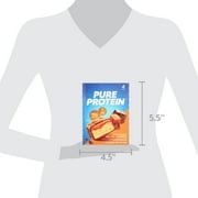 (3 pack) Pure Protein Chocolate Salted Caramel Bar, 20g Protein, Low Sugar, Gluten Free, 1.76 oz, 4 Count