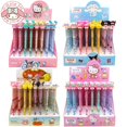 thumbnail image 2 of Sanrio-lápiz mecánico de Hello Kitty, Cinnamonroll, Kuromi Melody, papelería para estudiantes, pintura para niños, regalos en caja, 48/56 piezas, nuevo, 2 of 4