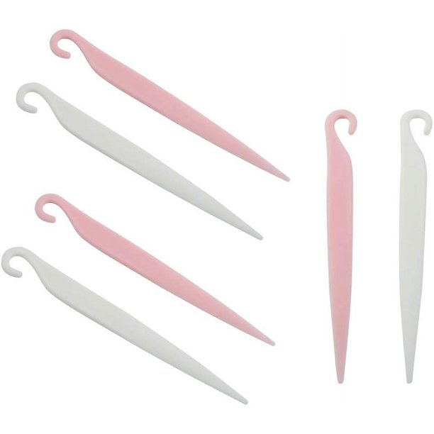 6 piezas de herramientas para pelar pasteles de fondant, utensilios de cocina para hornear, herramientas de pastelería para cocinar galletas, suministros para decoración de bodas, espátulas de pl