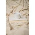 thumbnail image 4 of 4-Piece Cream Microplush and Bamboo Twin XL Hypoallergenic Sheet Set 66045, 4 of 4