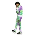thumbnail image 3 of G-Style USA Men's Tiger King Tracksuit Set - Zipper Jacket and Sweatpants ST572 - Mist - 2X-Large, 3 of 8