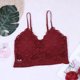 thumbnail image 4 of Traje de Uniforme Sujetador de yoga Sin aros Gibobby Lencería Cinturones Tops con liga Rojo XXL, 4 of 5