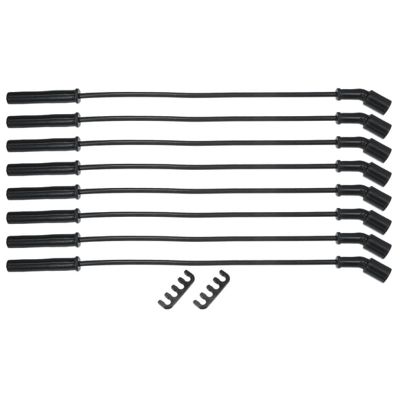 Car Spark Plug Coil Wires 7mm Fit?for Dodge Dakota Durango for Ram 1500 V8 4.7L No.5149051AC - Pack of 8