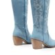 thumbnail image 5 of DREAM PAIRS Botas Vaqueras para Mujer Hasta Las Rodilla, Cowboy Boots Mujer Con Tacón, 5 of 6