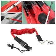Windfall Kayaking Accessories-Kayak Canoe Inflatable Boat Paddle Elastic Coiled Leash Cord Oar Rope Tether