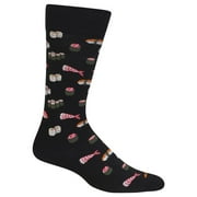 Hot Sox Sushi Black Crew Socks