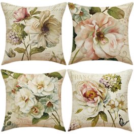 GUGLILI Mandala Floral Body Pillow Cover - Bohemian Boho Print, 20x54 Inches, Zipper Closure, 50% Cotton 50% Polyester