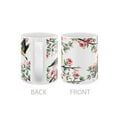thumbnail image 4 of WIRESTER 11oz 325ml Ceramic Tea Cup Coffee Mug With Handgrip For Gift, Birthday, Anniversary, Christmas - American Goldfinch Birds, 4 of 8