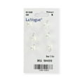 thumbnail image 2 of LA VOGUE EMBASSY Shank Button, White, 15mm (5/8"), 2 Count, 2 of 4