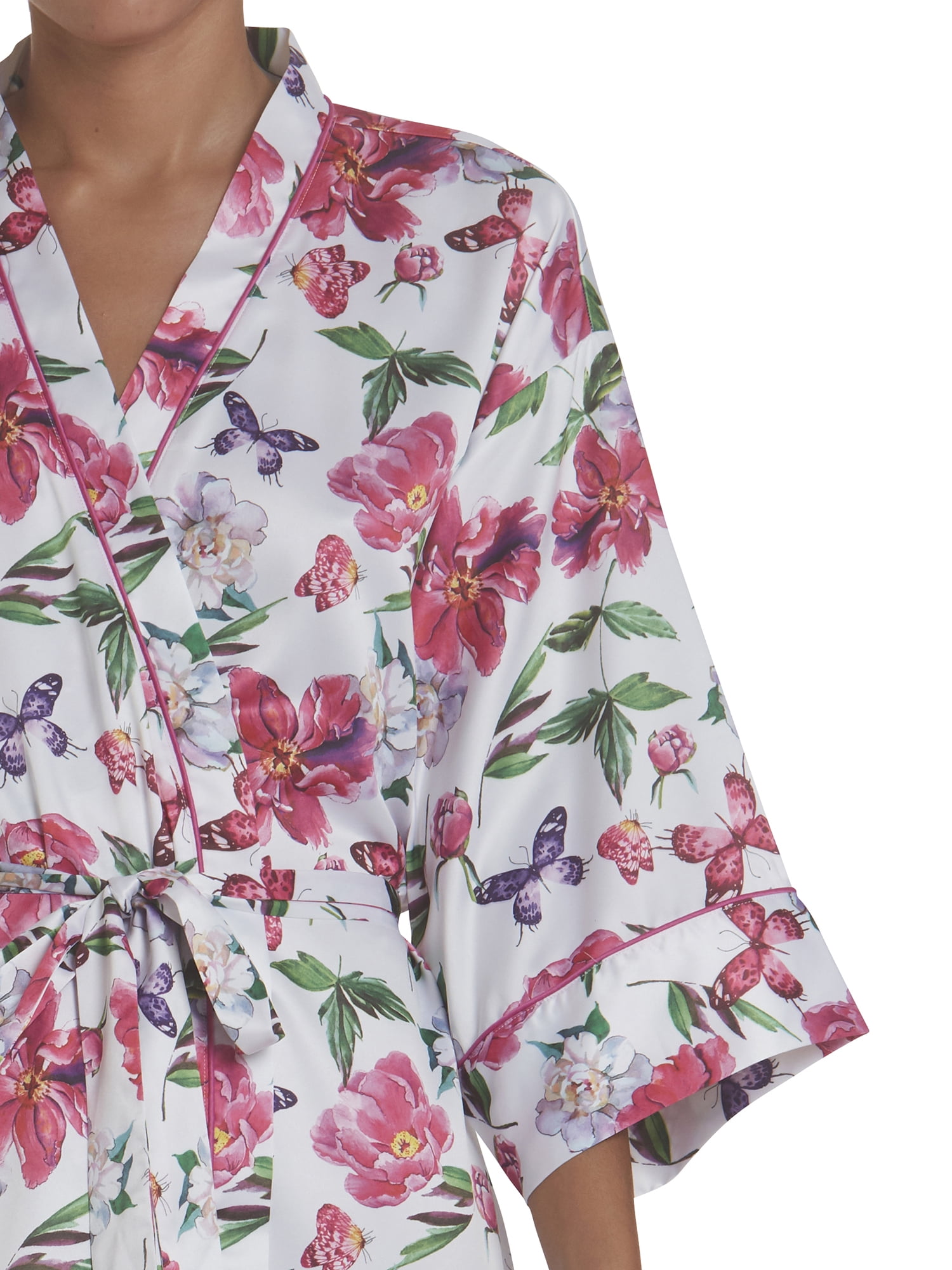Secret Treasures Women's Satin Midi Robe