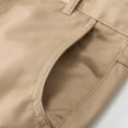 thumbnail image 5 of Boys Fashion Khaki Boys Dress Pants Slacks Kids Uniform Boys Suit Size 9-10 Years, 5 of 8