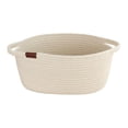 thumbnail image 1 of POINTERTECK Multifunctional Storage Basket Cotton Rope Laundry Basket with Handles for Living Room Bedroom, 1 of 5