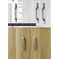 thumbnail image 4 of Yeacher Localisateur de Perforation en Acier Inoxydable pour Porte Poignée de Meuble Guide de Perçage de Trou de Menuiserie avec Échelle pour Tiroir d'Armoire, 4 of 8