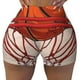 thumbnail image 2 of Balery Basketball Shot Pantalones cortos de entrenamiento estampados para mujer, sin costuras, ajustados, para gimnasio, yoga, correr, deportes, ejercicio activo, fitness.-Medium, 2 of 8