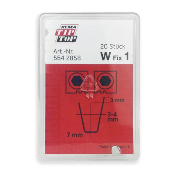 20 Rema Tip Top W-1 Tire Regroover Angle Edge Blades 3-4 mm wide, up to 7mm deep