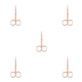 thumbnail image 1 of Soidarity Tijeras para cejas, tijeras para el pelo de la nariz para el hogar, cortador de cejas, accesorio para quitar el pelo, herramienta de belleza Type5 NO5 Soidarity CBP382378, 1 of 4