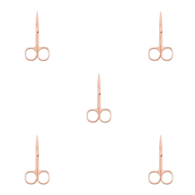 Soidarity Tijeras para cejas, tijeras para el pelo de la nariz para el hogar, cortador de cejas, accesorio para quitar el pelo, herramienta de belleza Type5 NO5 Soidarity CBP382378