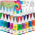 thumbnail image 1 of Kit Tie Dye HTVRONT de 20 colores con botellas extra grandes de 120 ml, 1 of 8