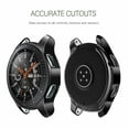 thumbnail image 2 of 3 Pack Case for samsung Galaxy watch 46mm/42mm Smartwatch Soft TPU Plated Screen protector cover bumper S 3 42/46 mm Gear S3 Frontier band, 2 of 8