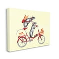 thumbnail image 3 of Stupell Industries Mice On Bicycle Carrying Picnic Lunch Bread Cheese Graphic Art Gallery Wrapped Canvas Print Wall Art, Design by Amelie Legault, 3 of 5