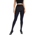 thumbnail image 4 of JoMaKaC 2 Pairs Women’s High-Waist Opaque Tights  80D Microfiber Control Top Pantyhose One Size, 4 of 6