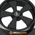 thumbnail image 5 of 20x10 Cragar 617B Modern Muscle Matte Black Wheel 5x115 (15mm), 5 of 5