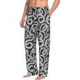 thumbnail image 3 of Kdxio Snake Print Men's Sleep Pajama Pant Lounge Pants with Pockets, 3 of 8