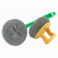 thumbnail image 1 of BBQ utensil Cleaning kit for Non-stick pan does not hurt the pet ball cleaning ball.-10 pcsRandom color, 1 of 3