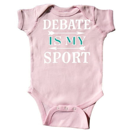 

Inktastic Debating Team Debate Is My Sport Gift Baby Boy or Baby Girl Bodysuit