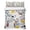 Yellow Gray, variant on King Quilt Set 96''x106'', Navy Blue Brown Wood Lightweight Summer Bedspread Coverlet Set with 2 Pillow Shams, Farmhouse Vintage Wooden Breathable All Season Quilt Bedding for Bedroom/Guest Room