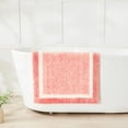thumbnail image 1 of Alfombra de baño CozCube Plush Shaggy, antideslizante, de microfibra, rosa, 120 x 60 cm, 1 of 9