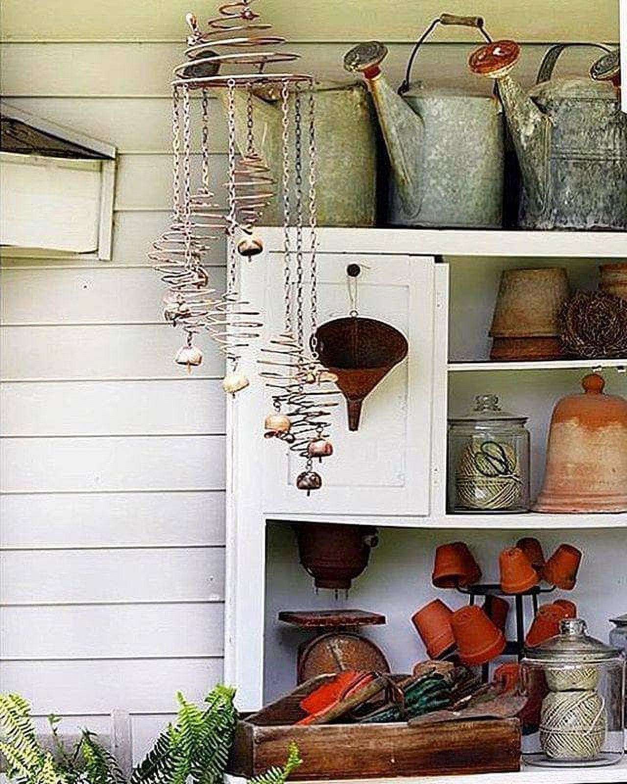 Bee Spiral with Bells Mobile Wind Chime