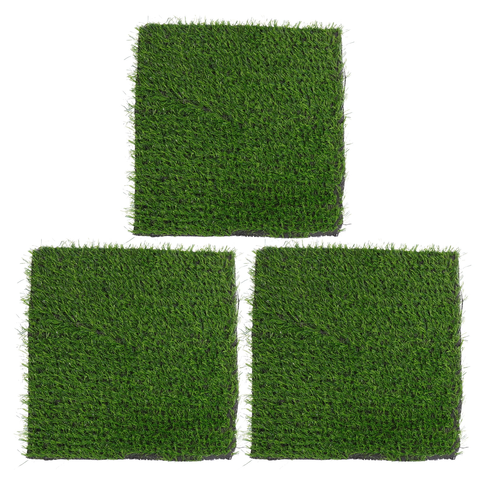 3pcs Chicken Nesting Box Pads Washable Artificial Grass Rugs Fake Grass