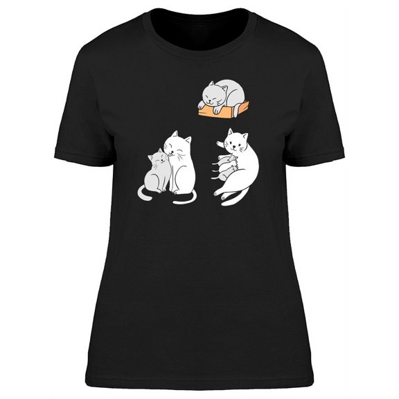 The Love Of Cat & Child T-Shirt Women -Image by Shutterstock, Female Large