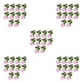 thumbnail image 1 of Inteprter Ramo de novia de boda de 10 piezas - Durabilidad de larga duración Flores artificiales amplias y elegantes Flores falsas de bajo Type2 NO2, 1 of 6