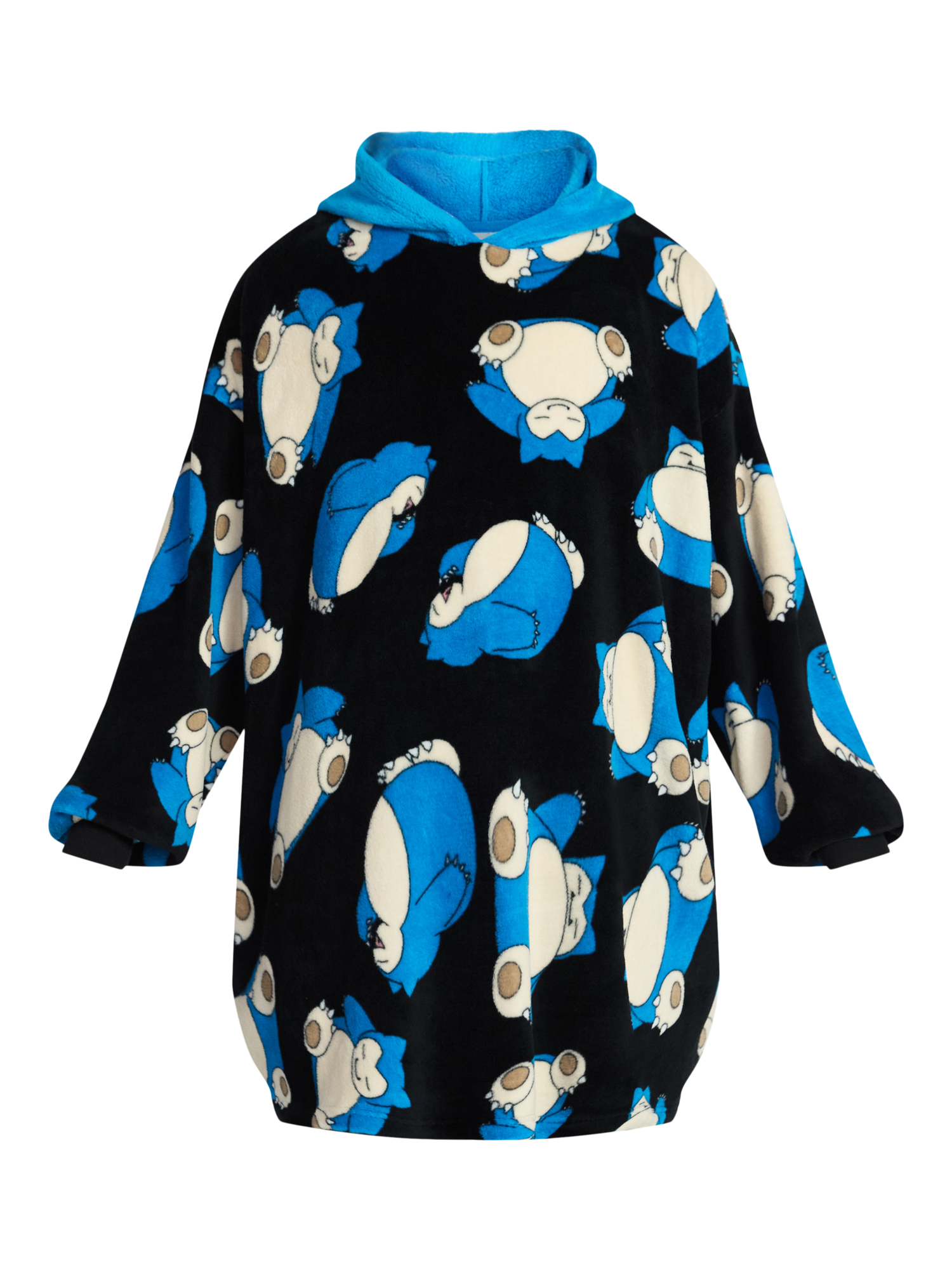 Pokemon Men's and Big Men's Oversized Graphic Hooded Sweatshirt, One Size Fits Most