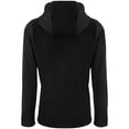 thumbnail image 3 of Women's Cutter & Buck Black New Orleans Saints Evoke Eco Softshell Recycled Full-Zip Hooded Jacket, 3 of 3